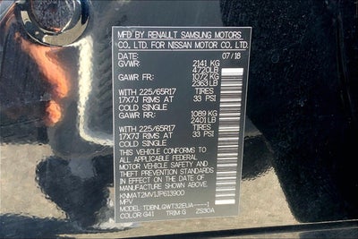 2018 Nissan Rogue SV