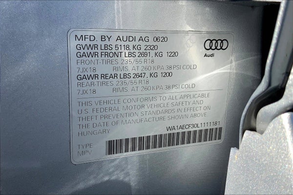 2020 Audi Q3 Premium in Egg Harbor Township, NJ - Matt Blatt Nissan