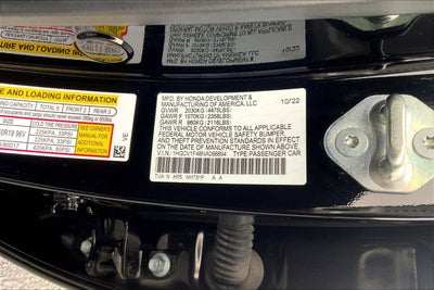 2022 Honda Accord Sedan Sport Special Edition