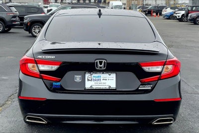 2022 Honda Accord Sedan Sport Special Edition