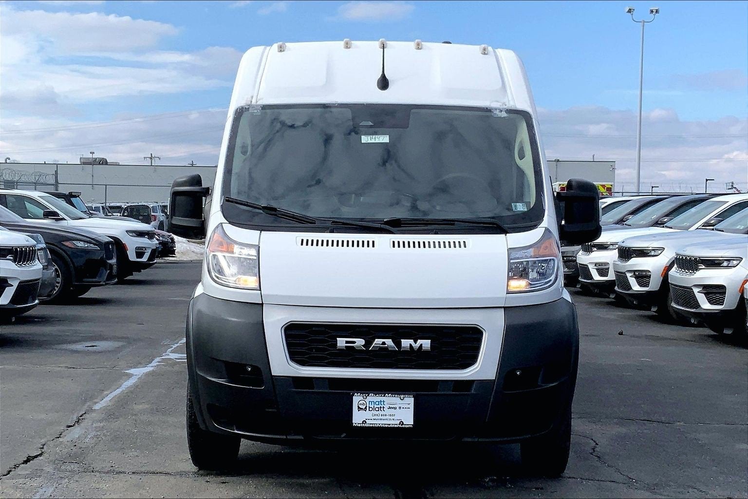 2022 RAM ProMaster Cargo Van Cargo Van High Roof 159' WB