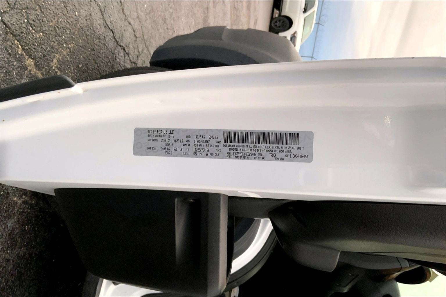 2017 RAM ProMaster Cargo Van Cargo Van High Roof 159' WB