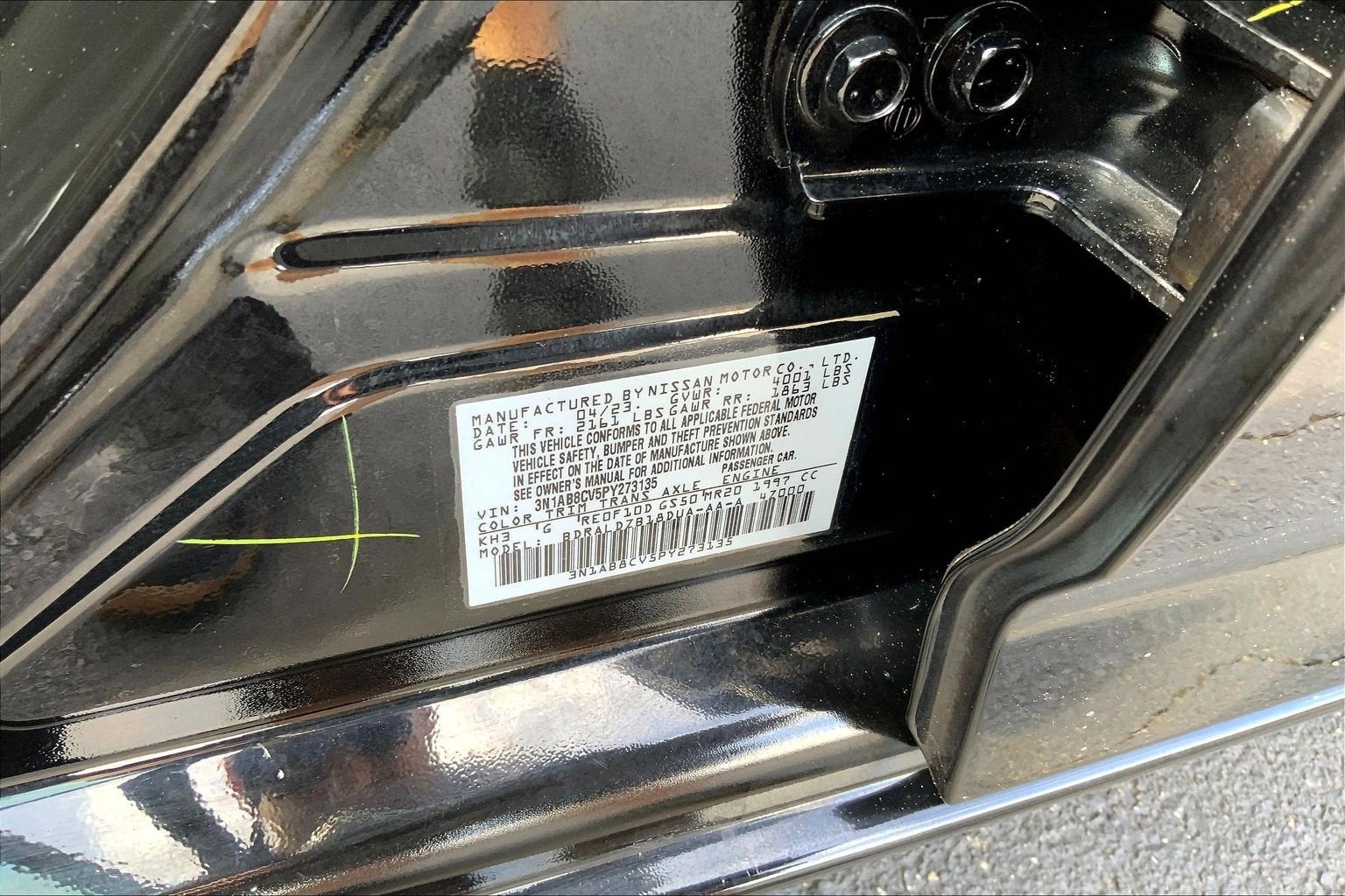 2023 Nissan Sentra SV Xtronic CVT