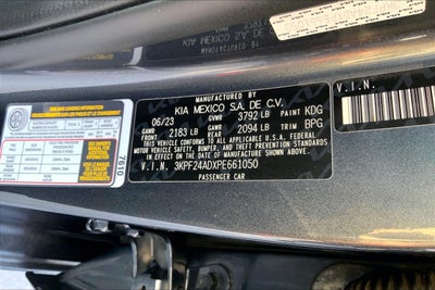 2023 Kia Forte LXS