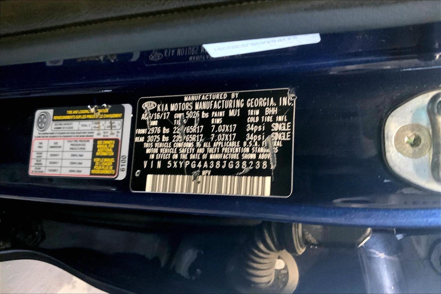 2018 Kia Sorento LX