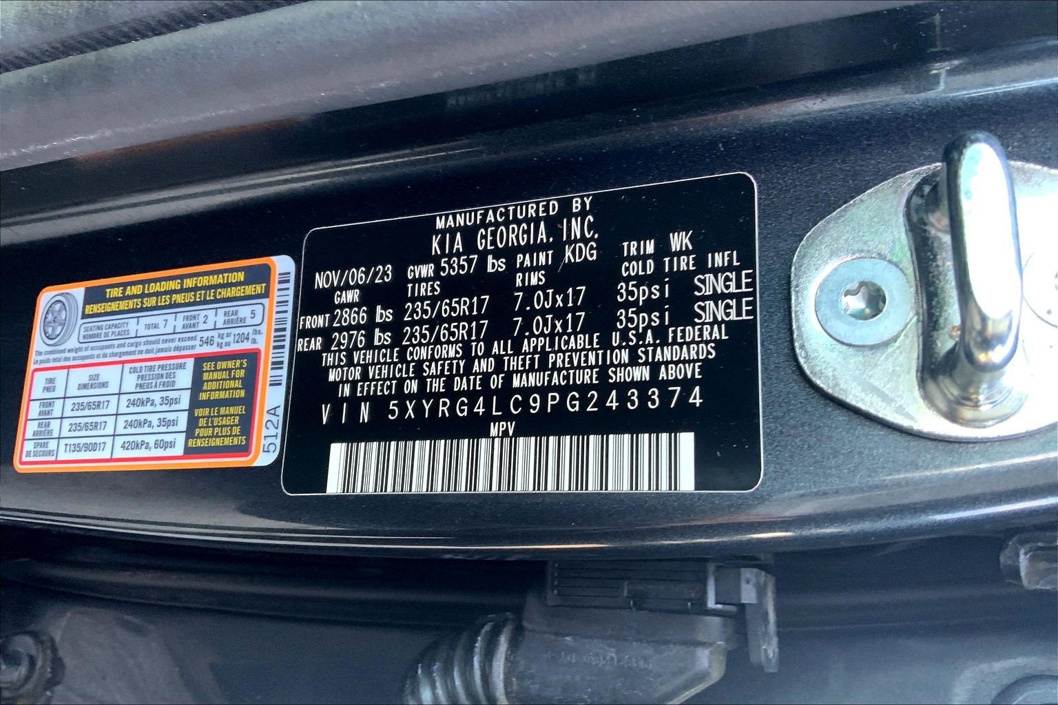2023 Kia Sorento LX