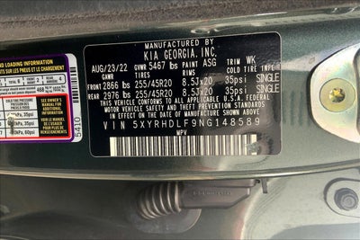 2022 Kia Sorento X-Line EX