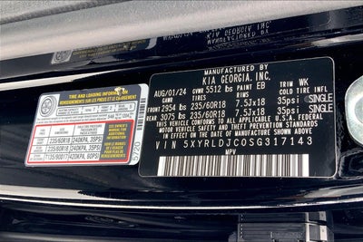 2025 Kia Sorento S