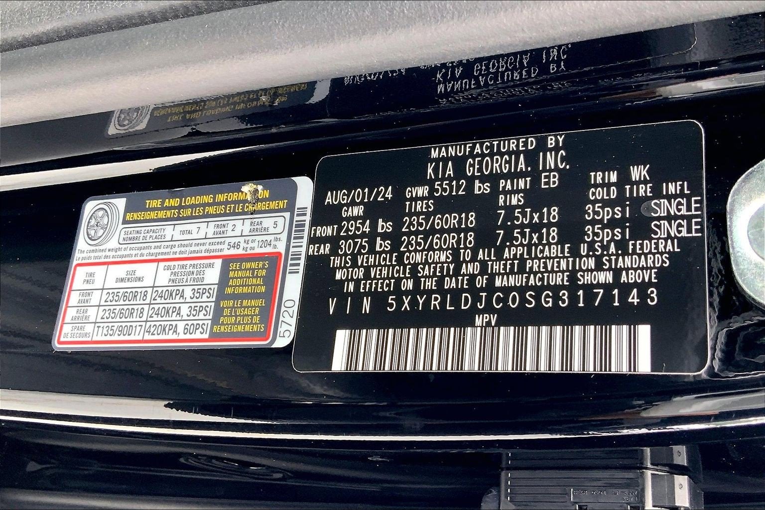 2025 Kia Sorento S
