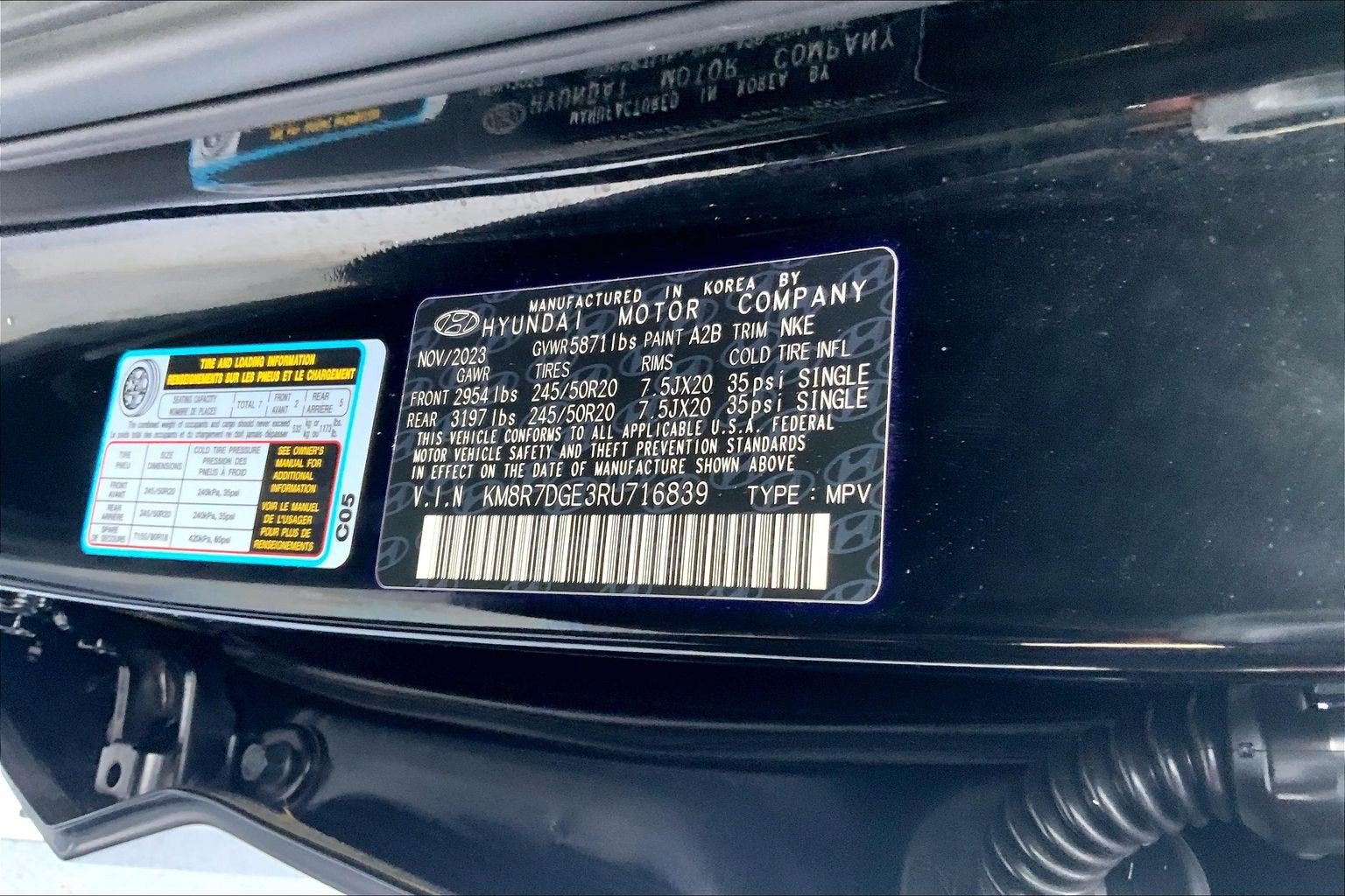2024 Hyundai Palisade Calligraphy Night Edition