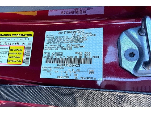 2016 Ford Mustang GT Premium