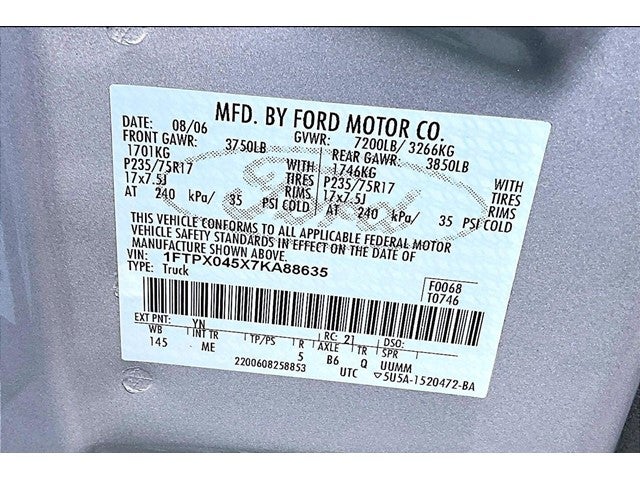 2007 Ford F-150 XLT