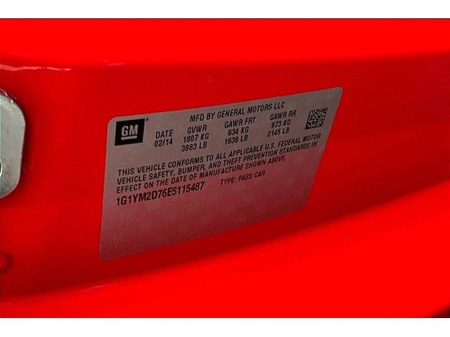 2014 Chevrolet Corvette Stingray Z51 3LT