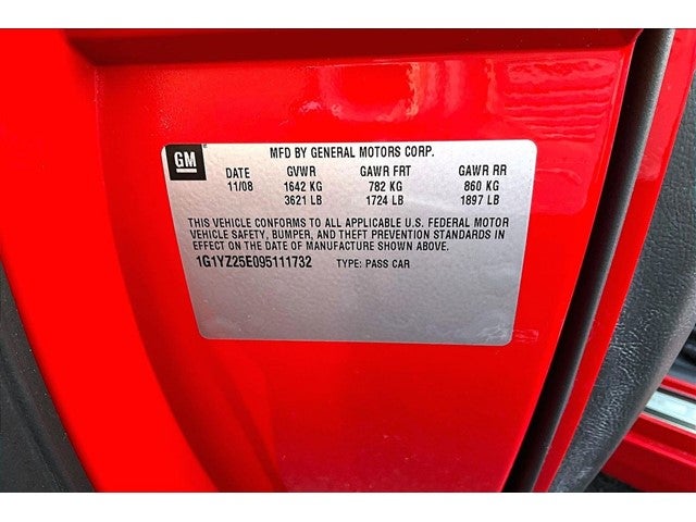 2009 Chevrolet Corvette Z06 w/1LZ