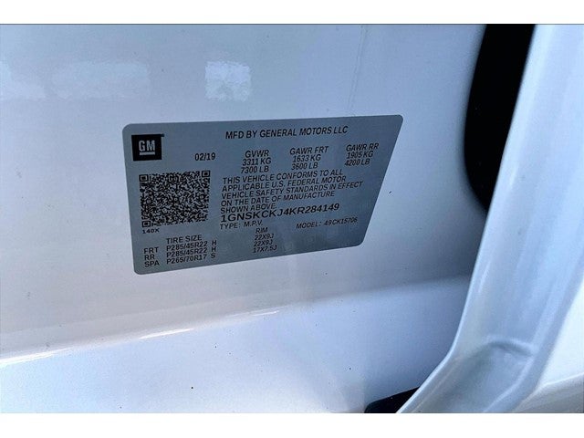 2019 Chevrolet Tahoe Premier