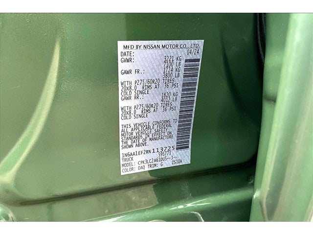 2024 Nissan Titan SV