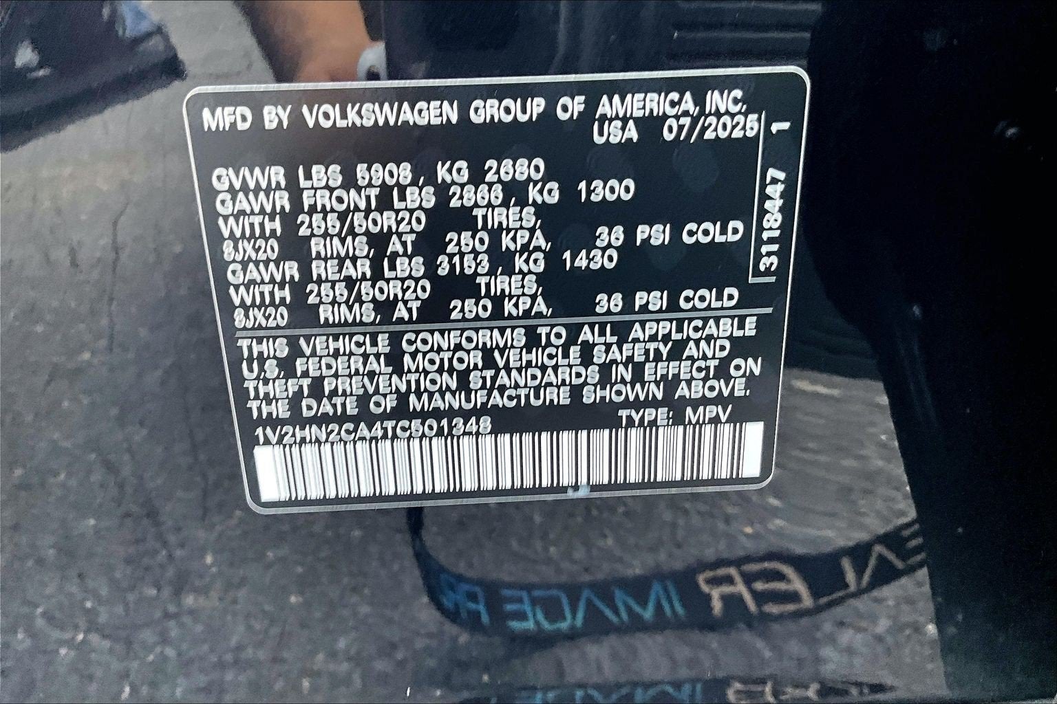 2026 Volkswagen Atlas 2.0T SE w/Technology