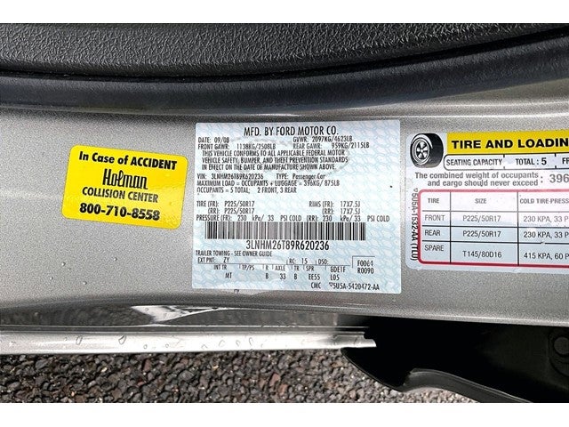 2009 Lincoln MKZ 4dr Sdn FWD