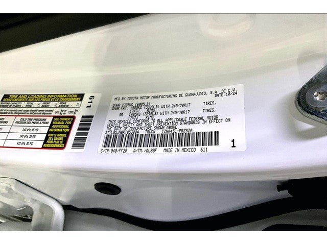 2024 Toyota Tacoma 4WD SR5