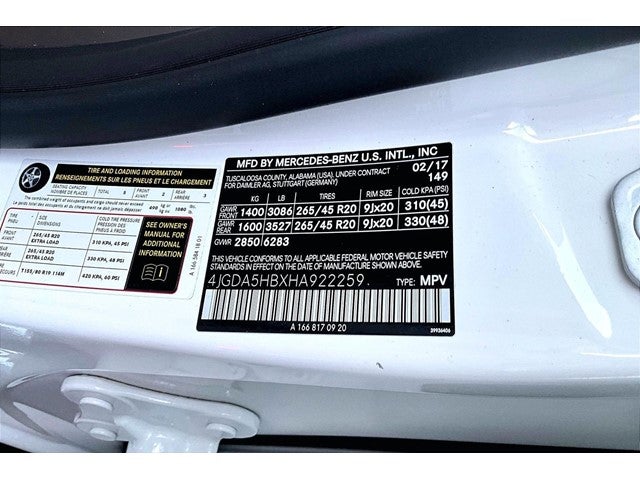 2017 Mercedes-Benz GLE GLE 350