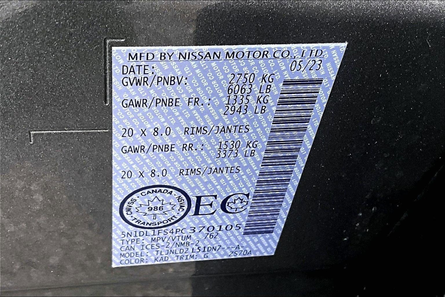 2023 INFINITI QX60 LUXE AWD