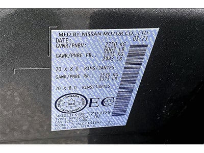 2023 INFINITI QX60 LUXE AWD