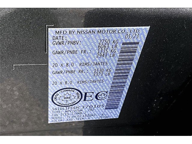 2023 INFINITI QX60 LUXE AWD