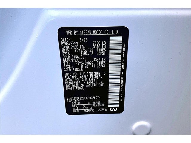 2024 INFINITI QX80 SENSORY 4WD