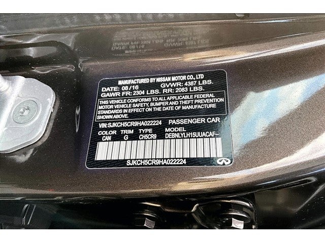 2017 INFINITI QX30 Premium AWD