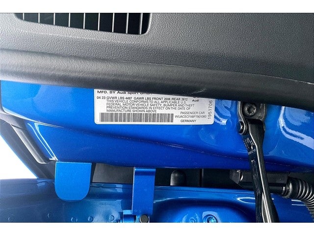 2023 Audi R8 Spyder V10 performance