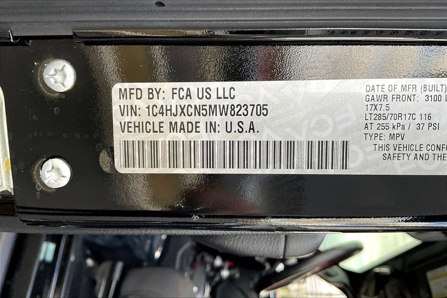 2021 Jeep Wrangler Rubicon