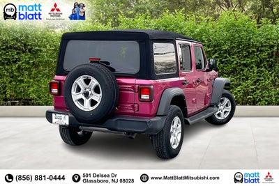 2022 Jeep Wrangler Unlimited Sport S