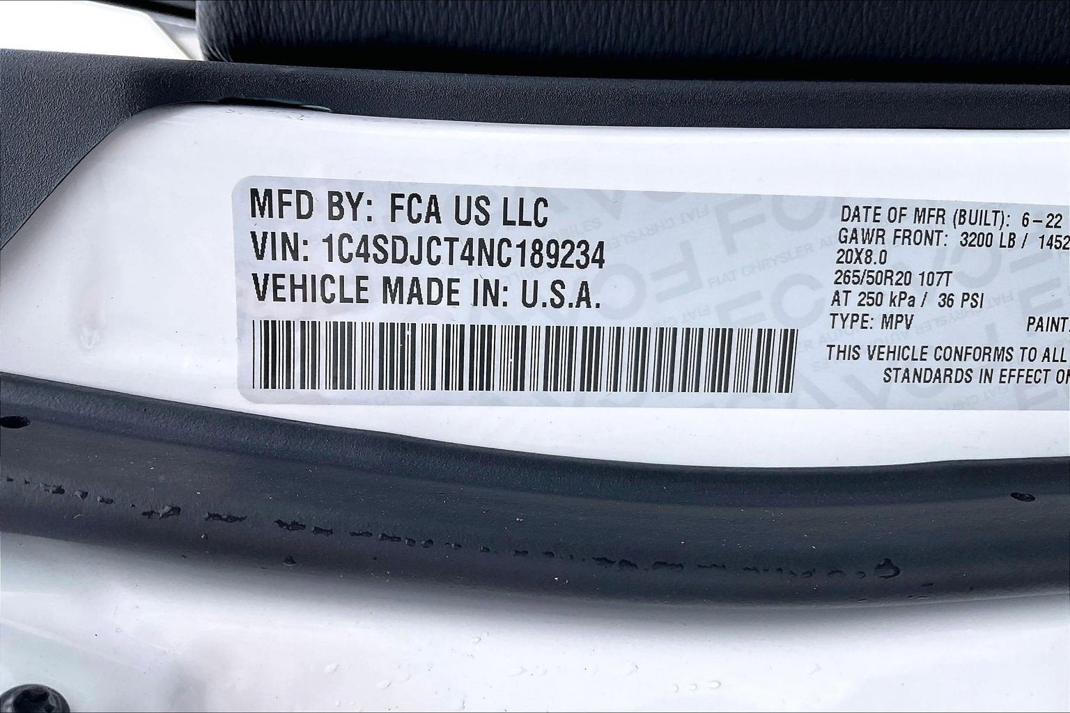 2022 Dodge Durango R/T