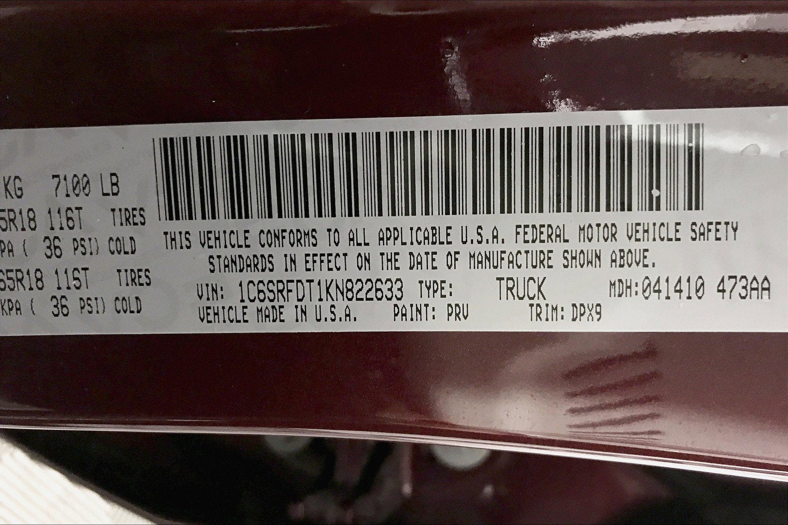 2019 RAM 1500 Laramie