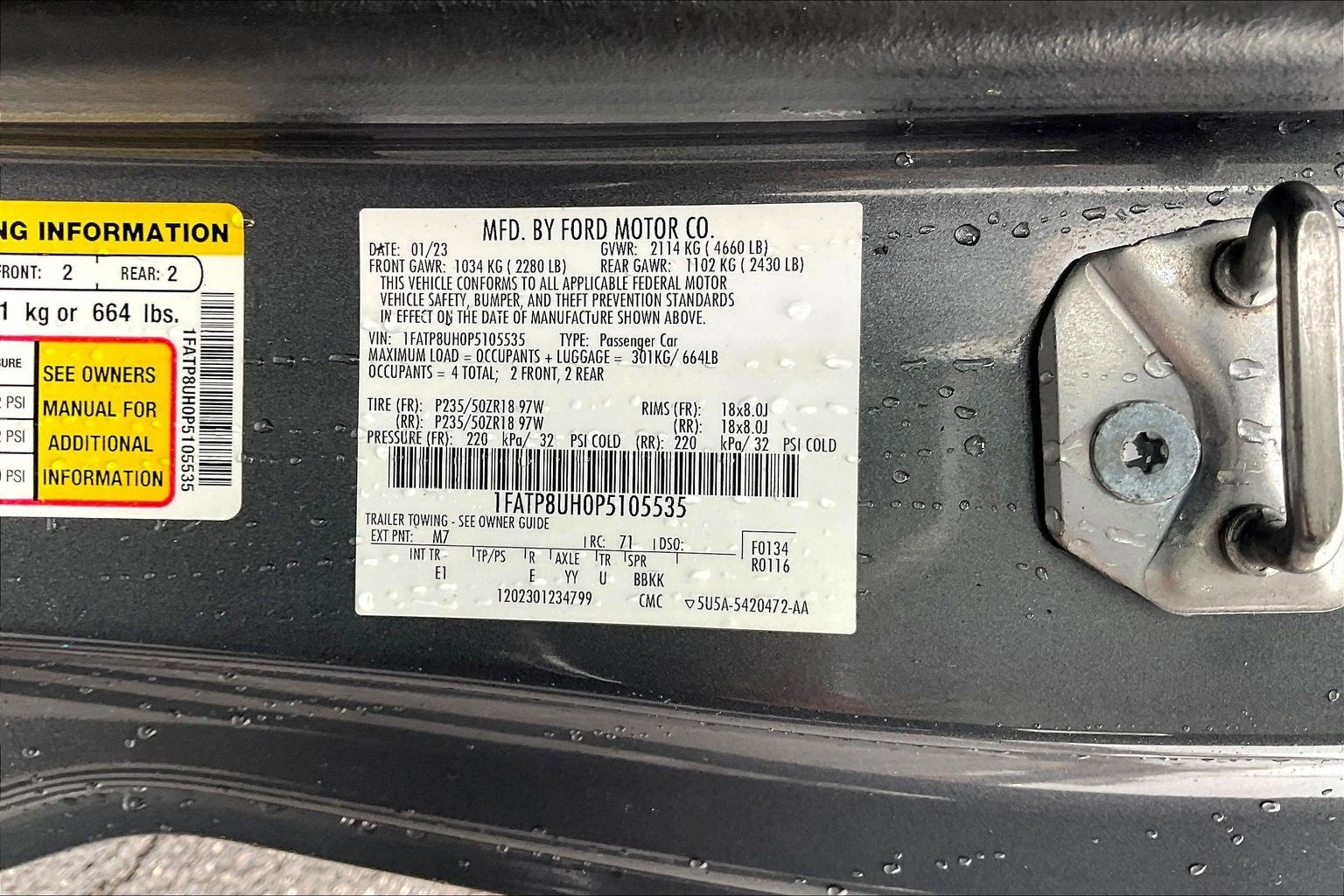 2023 Ford Mustang Eco Premium