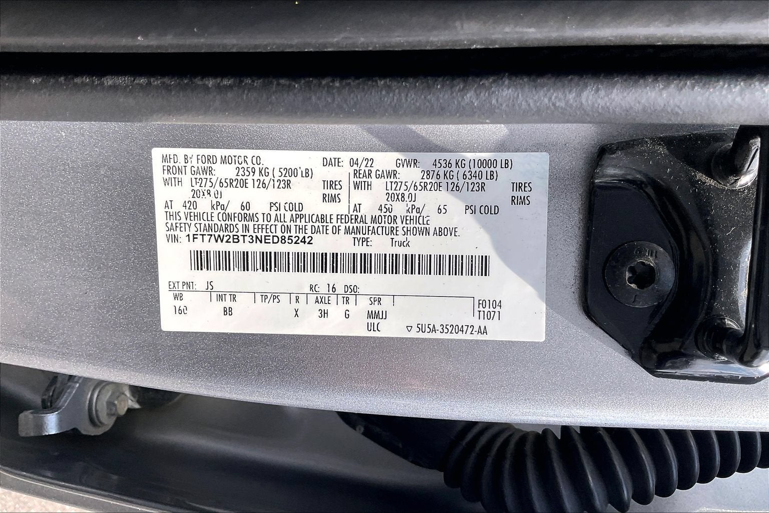 2022 Ford Super Duty F-250 SRW Platinum