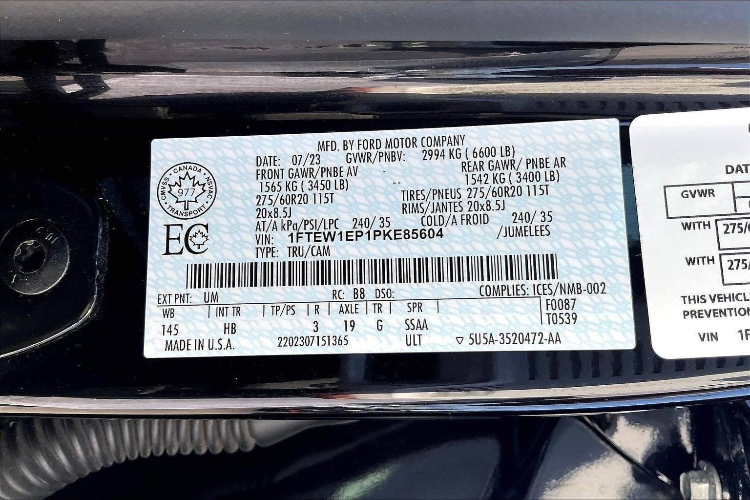 2023 Ford F-150 LARIAT