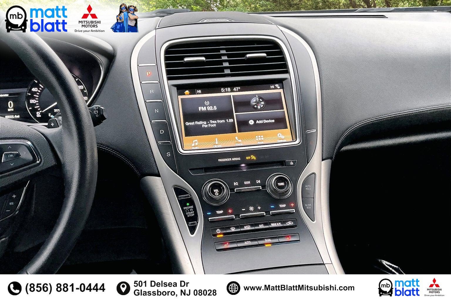 2018 Lincoln MKX Premiere