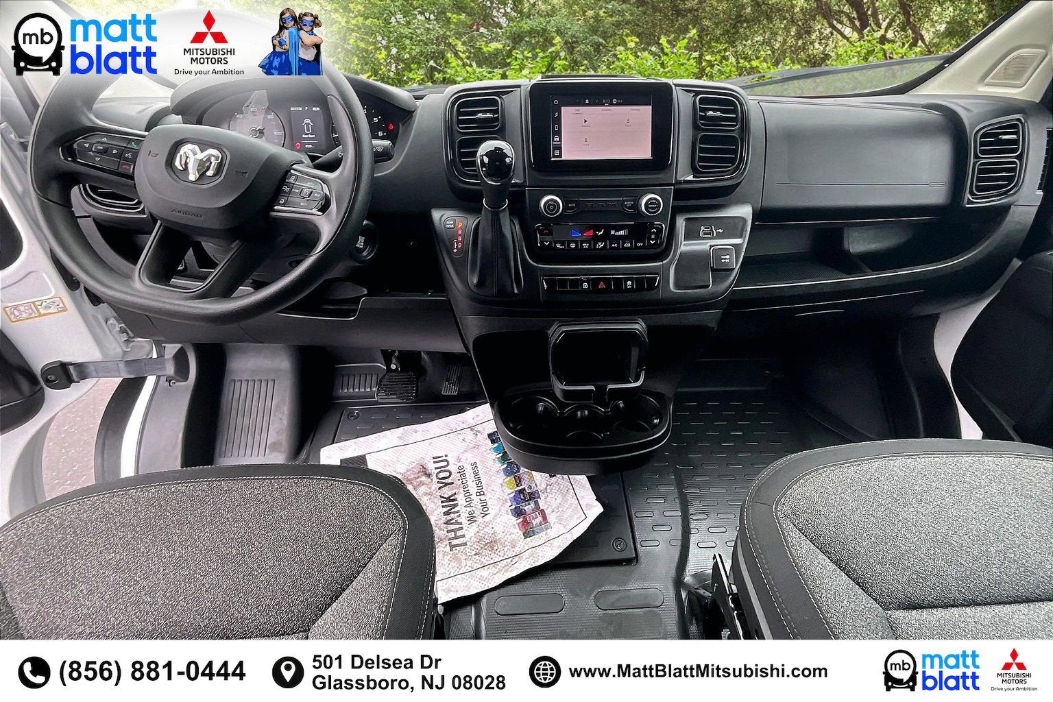 2025 RAM ProMaster Cargo Van Tradesman