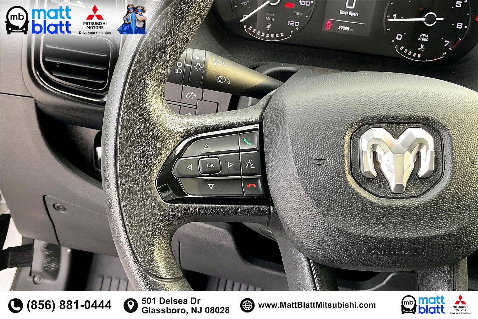 2023 RAM ProMaster Cargo Van High Roof