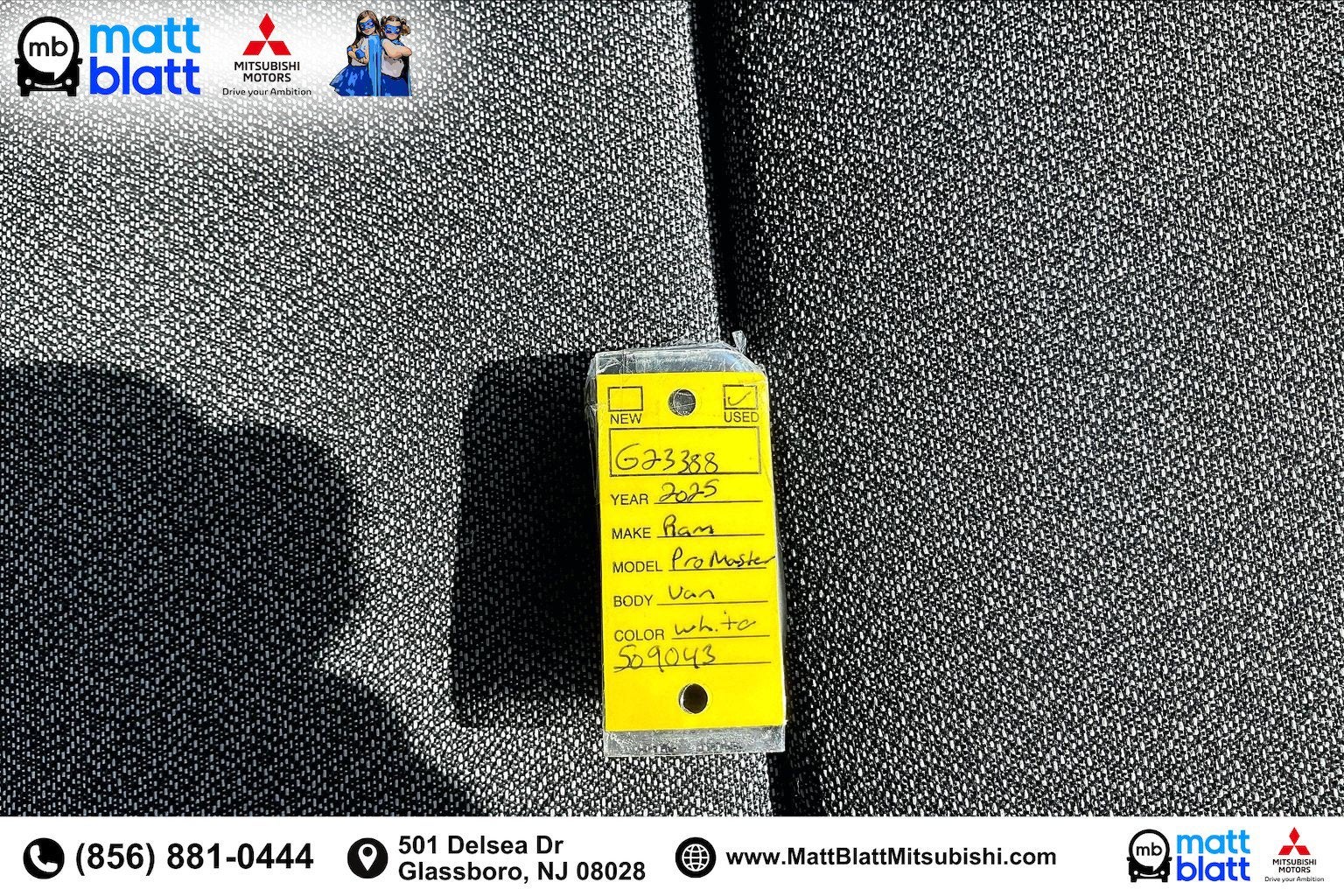 2025 RAM ProMaster Cargo Van Tradesman