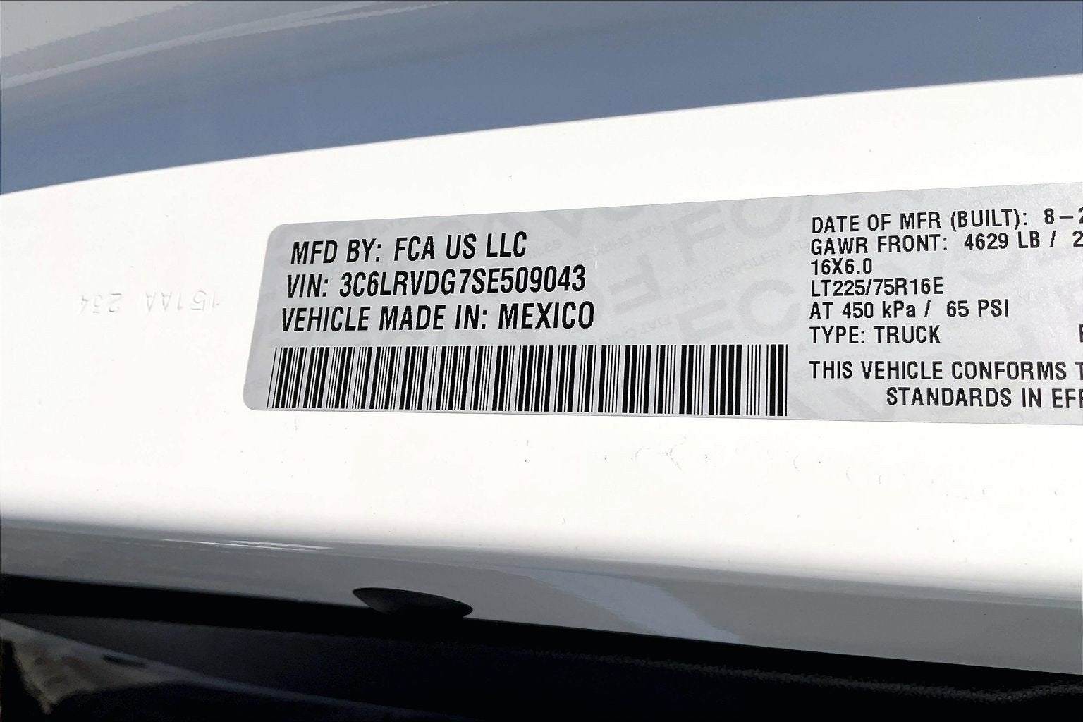 2025 RAM ProMaster Cargo Van Tradesman