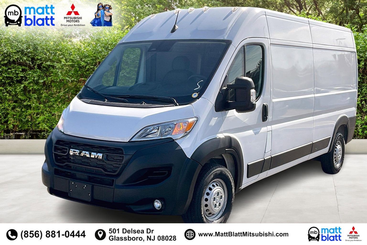 2025 RAM ProMaster Cargo Van Tradesman