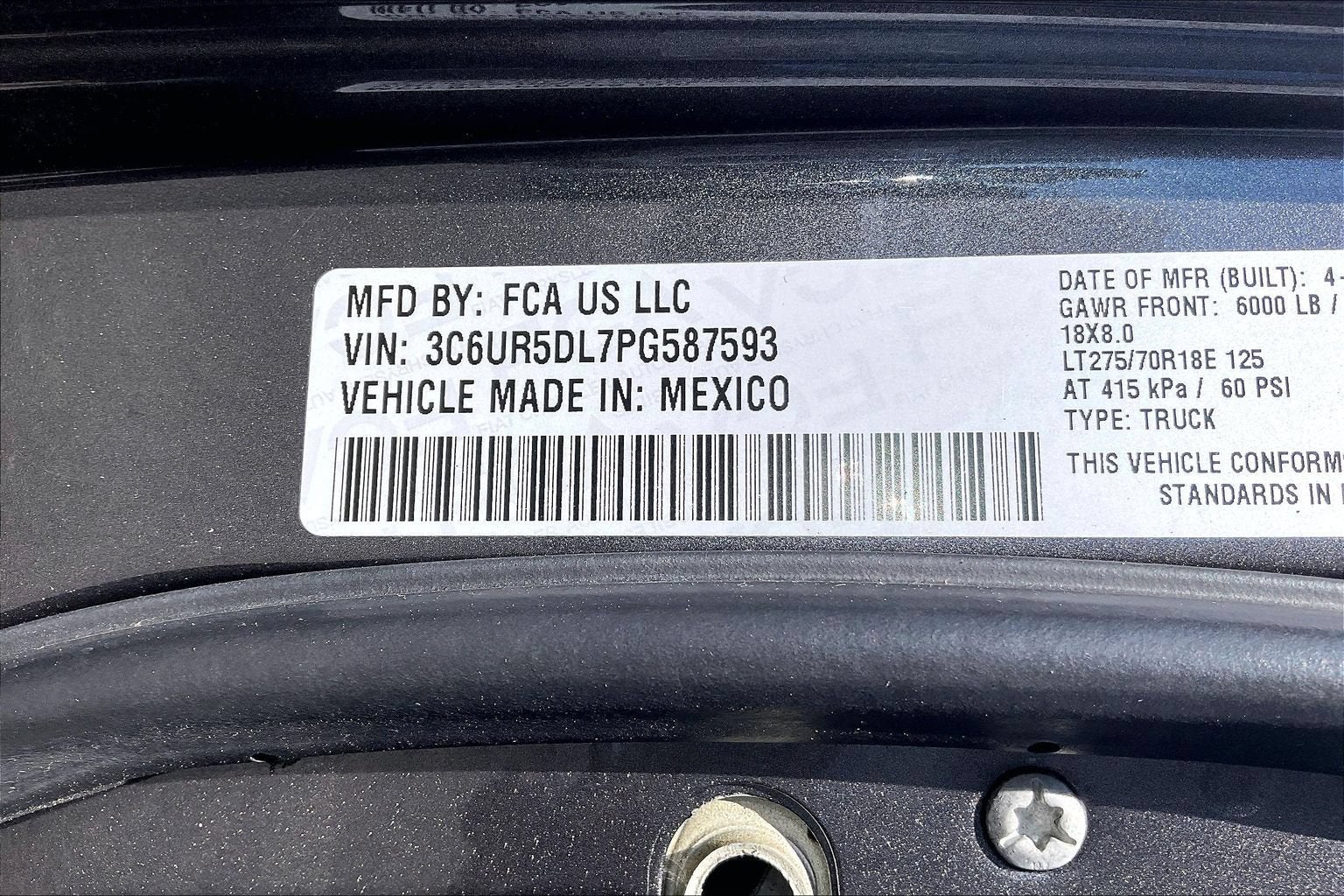 2023 RAM 2500 Big Horn
