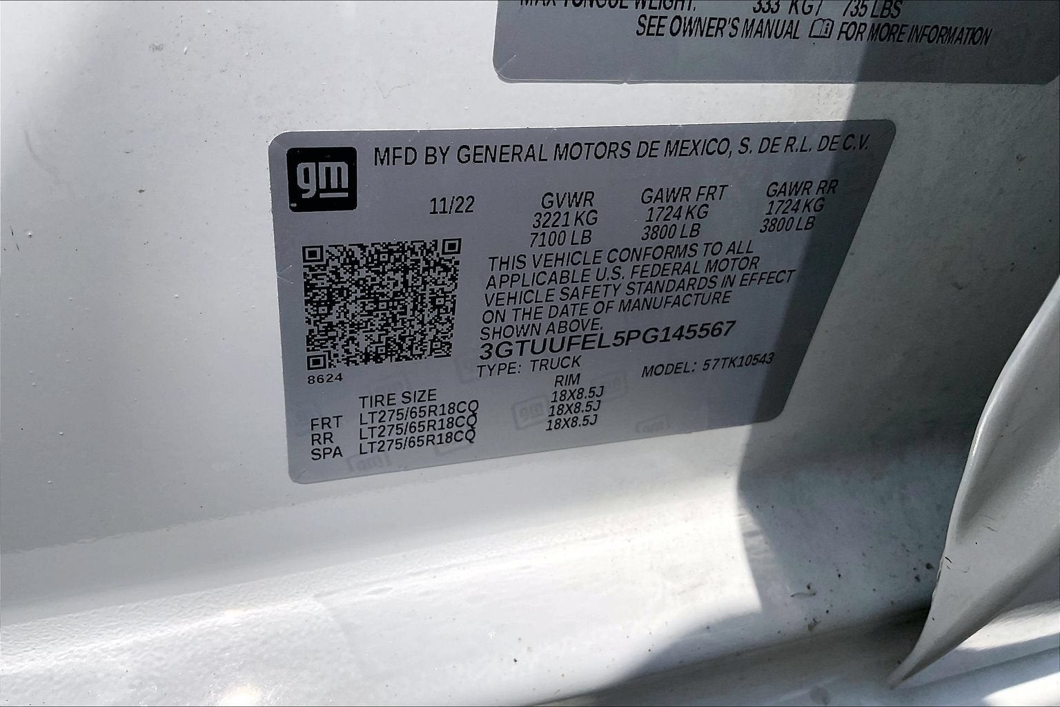 2023 GMC Sierra 1500 AT4X
