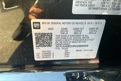 2022 GMC Sierra 1500 Denali