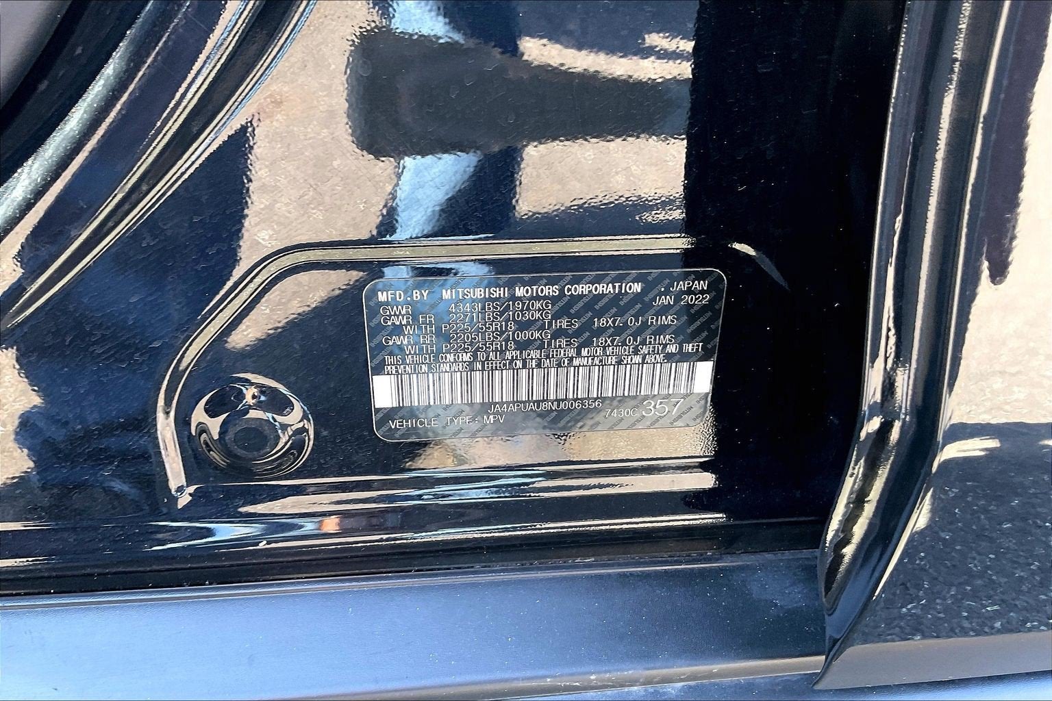 2022 Mitsubishi Outlander Sport ES