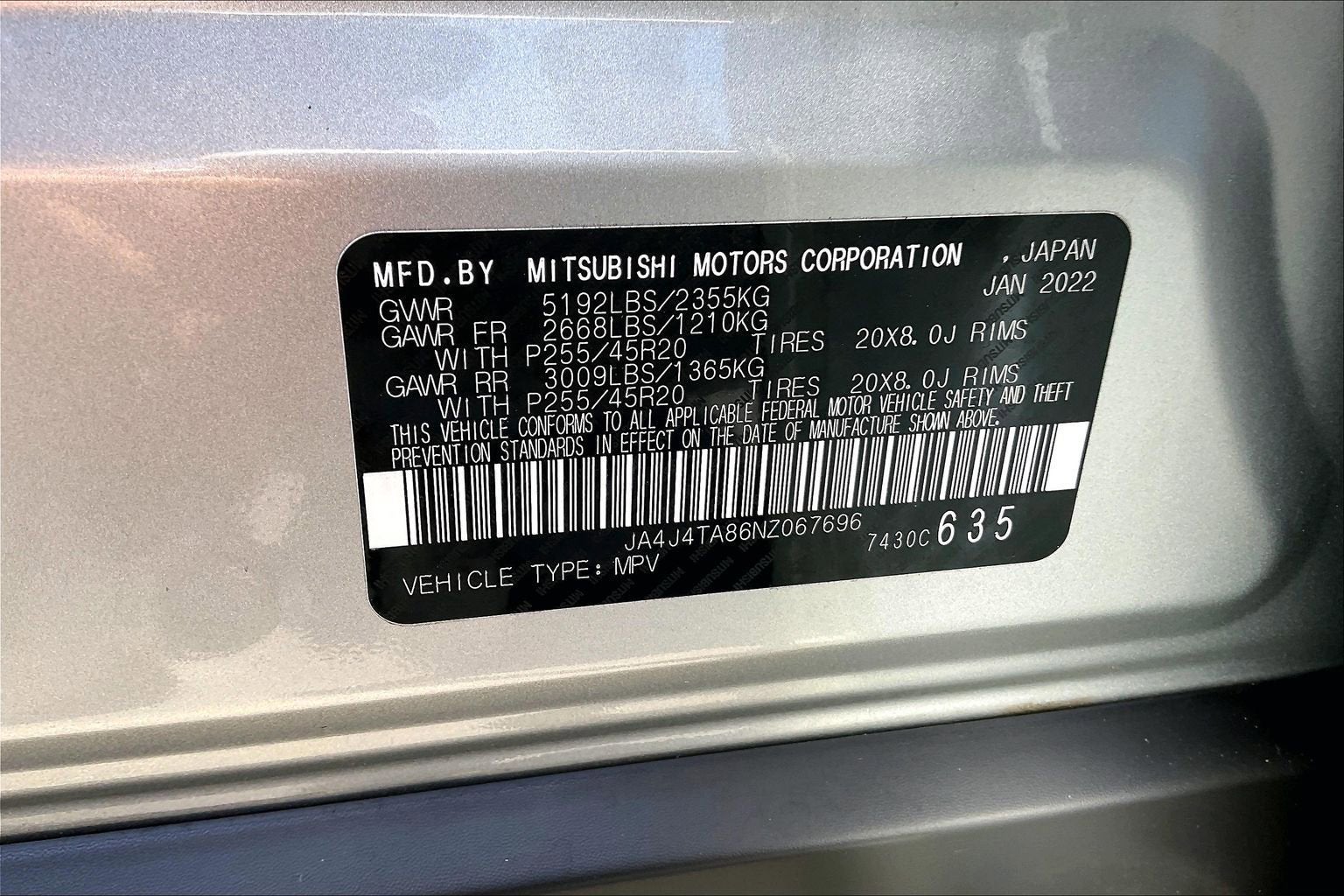 2022 Mitsubishi Outlander ES