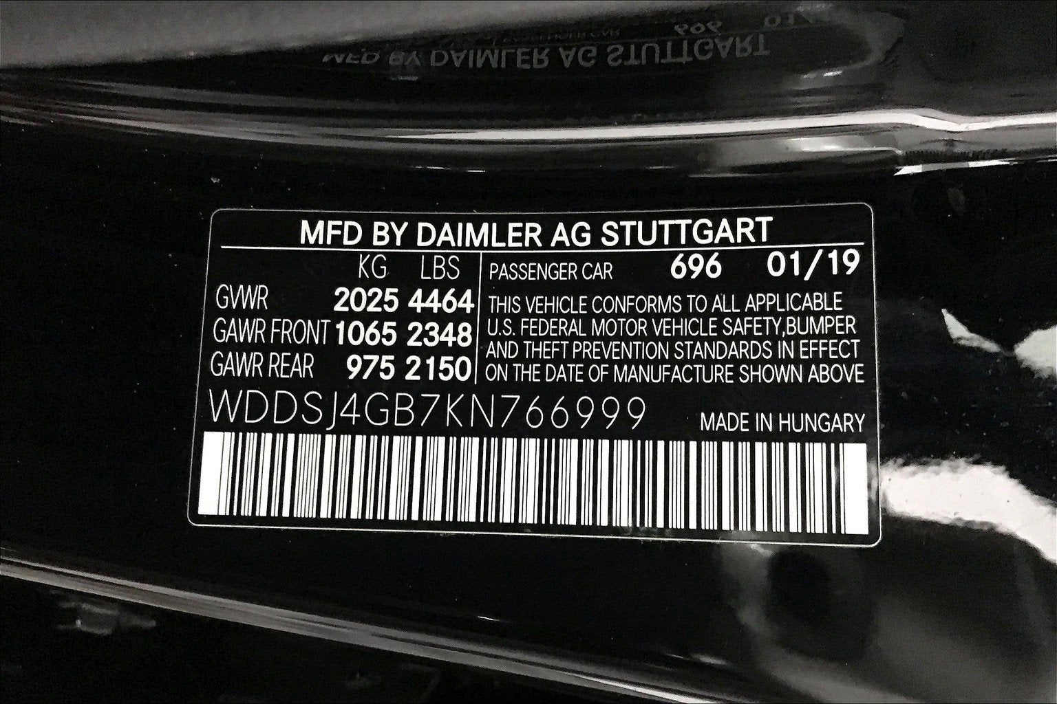 2019 Mercedes-Benz CLA CLA 250