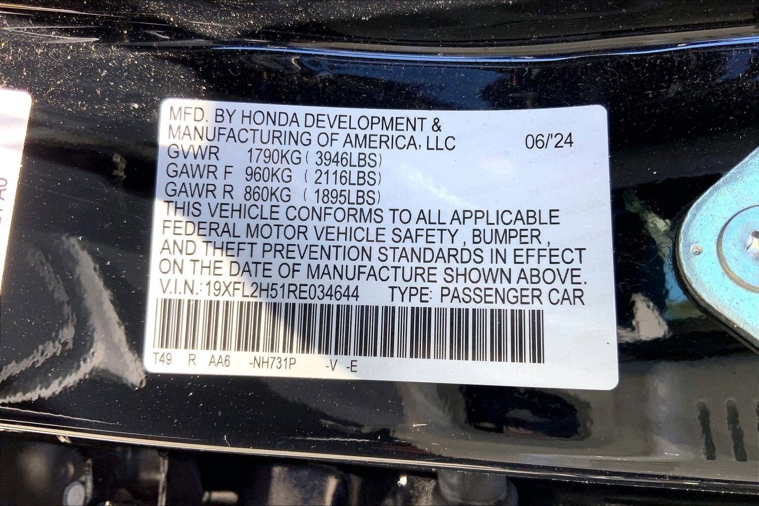 2024 Honda Civic Hatchback LX
